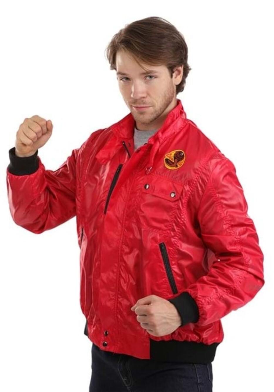 The Karate Kid Cobra Kai Red Jacket Fun Costumes Official Licensed Cosplay-small